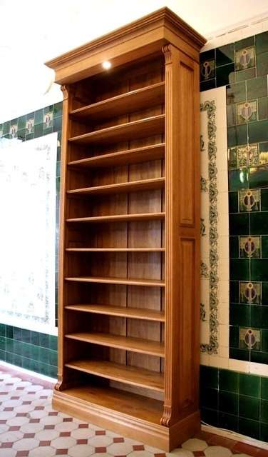 Regal massiv Eiche im Gründerzeitstil EINER16 - Bild 3 Regal massiv Eiche im Gründerzeitstil EINER16 - Bild 3