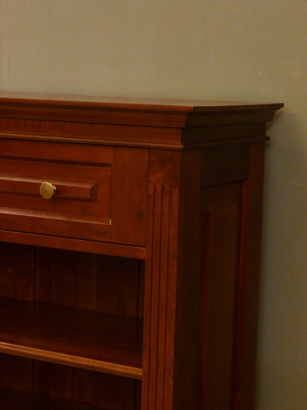 Massivholz Bücherregale nach Maß, Erle gebeizt, EINER4 Massivholz Bücherregale nach Maß, Erle gebeizt, EINER4