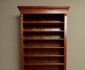 Bücherregal massiv Mahagoniton EINER9