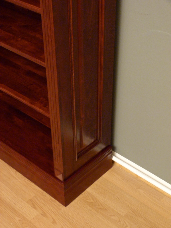 Bücherregal Massivholz im Mahagoniton EINER9 Bücherregal Massivholz im Mahagoniton EINER9