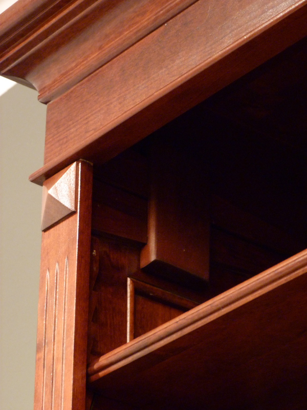 Bücherregal Massivholz im Mahagoniton EINER9 Bücherregal Massivholz im Mahagoniton EINER9