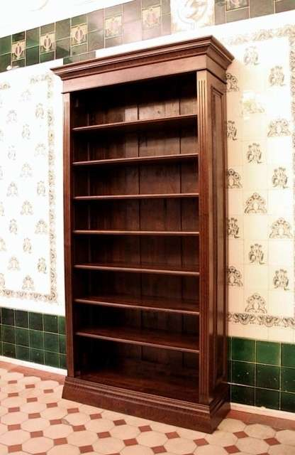 Bücherregal massiv Erle im Nussbaumton EINER31 - Bild 2 Bücherregal massiv Erle im Nussbaumton EINER31 - Bild 2