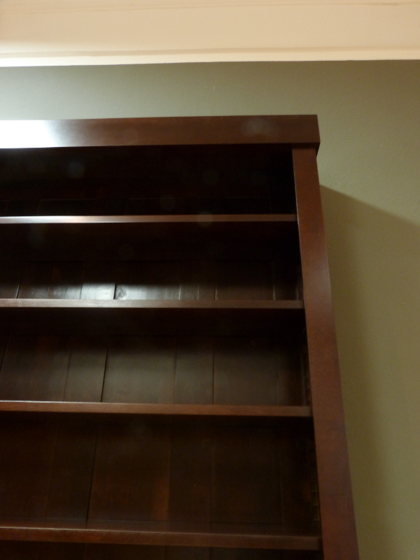 Massivholz Bücherregale nach Maß, Erle nussbaum gebeizt Massivholz Bücherregale nach Maß, Erle nussbaum gebeizt