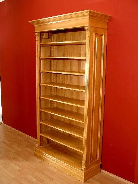 Bücherregal Erle Massivholz im Naturton EINER22 - Bild 3 Bücherregal Erle Massivholz im Naturton EINER22 - Bild 3