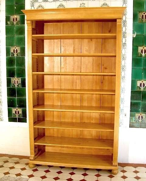 Bücherregal Massivholz im Gründerzeitstil EINER24 - Bild 1 Bücherregal Massivholz im Gründerzeitstil EINER24 - Bild 1