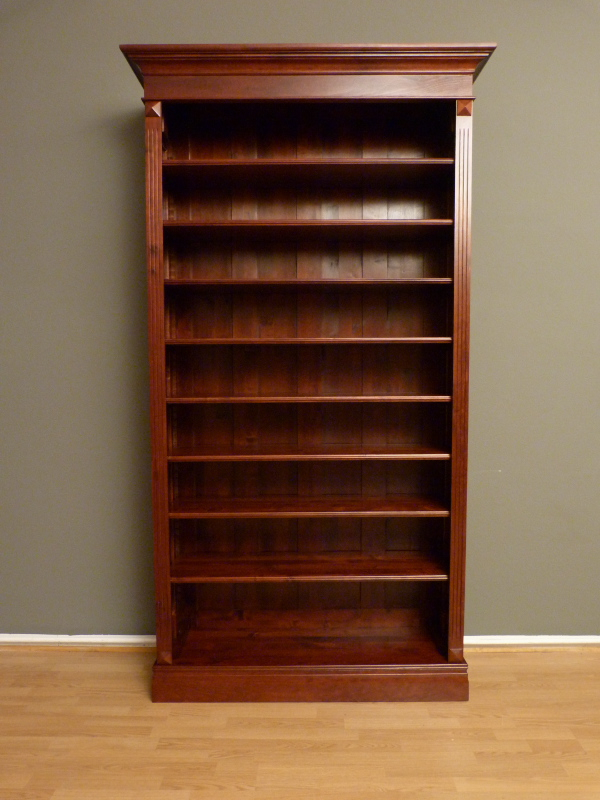 Bücherregal Massivholz im Mahagoniton EINER9 Bücherregal Massivholz im Mahagoniton EINER9