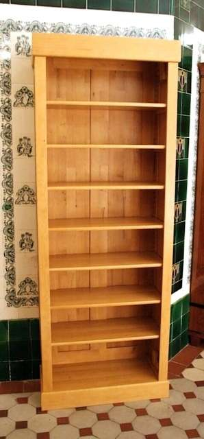 Regal massiv Erle schlichtes Design EINER26 - Bild 1 Regal massiv Erle schlichtes Design EINER26 - Bild 1