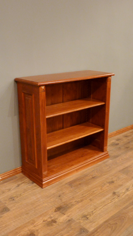 Massivholz Bücherregale nach Maß, flaches Bücherregal in klassischer Gestaltung Massivholz Bücherregale nach Maß, flaches Bücherregal in klassischer Gestaltung