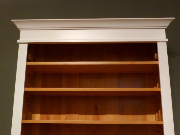 Massivholz Bücherregale nach Maß, Erle Natur/ weiss lasiert, EINER17 Massivholz Bücherregale nach Maß, Erle Natur/ weiss lasiert, EINER17