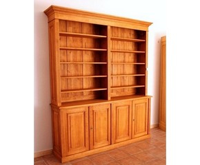 Bücherregal mit Schrank Erle DOPPLER10