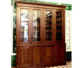 Bücherschrank mit Glastüren DOPPLER7