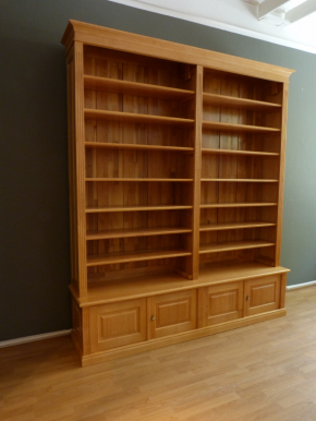 Bücherregal mit Schrank Erle DOPPLER6