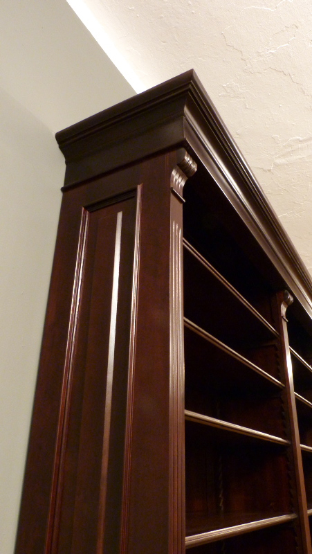 Massivholz Bücherregal im Gründerzeitstil, auch nach Maß Massivholz Bücherregal im Gründerzeitstil, auch nach Maß