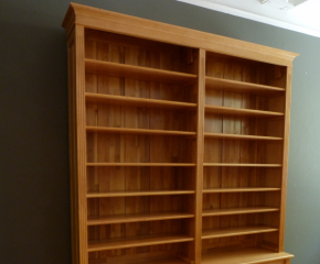 Bücherregal mit Schrank Erle DOPPLER6