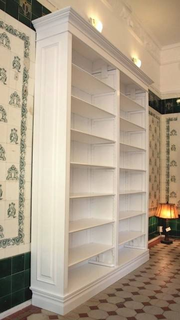 Regal im Klassischen Stil weiß lasiert DOPPLER18 - Bild 4 Regal im Klassischen Stil weiß lasiert DOPPLER18 - Bild 4