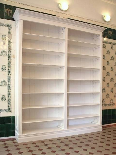 Bücherregal in weiß aus Massivholz DOPPLER18 - Bild 2 Bücherregal in weiß aus Massivholz DOPPLER18 - Bild 2