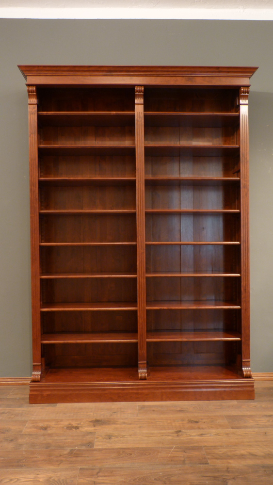 Massivholz Bücherregal im Gründerzeit Stil Massivholz Bücherregal im Gründerzeit Stil