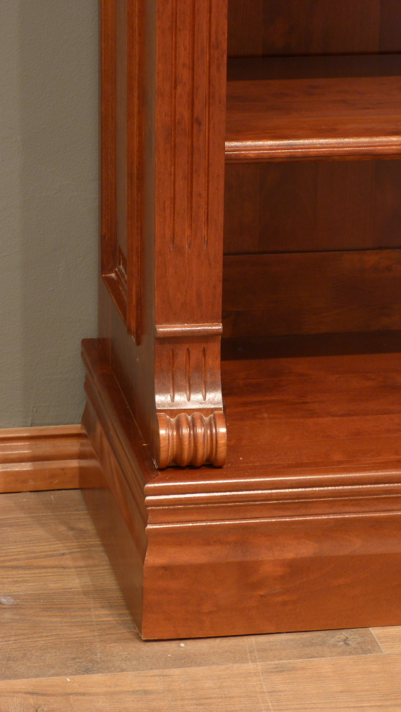 Massivholz Bücherregal im Gründerzeit Stil Massivholz Bücherregal im Gründerzeit Stil