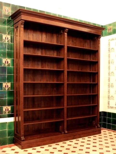 Regal massiv Holz Erle im Nussbaumton DOPPLER5 - Bild 3 Regal massiv Holz Erle im Nussbaumton DOPPLER5 - Bild 3