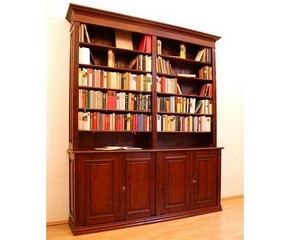 Regal mit Schrank massiv Erle DOPPLER19 Regal mit Schrank massiv Erle DOPPLER19