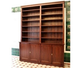 Regal Mit 4 Turigem Schrank Massiv Holz Regal Modernes Design