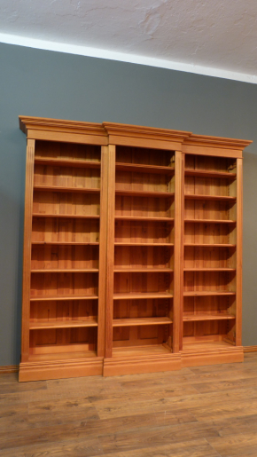 Gebrauchtes Massivholz Bücherregal DREIER123