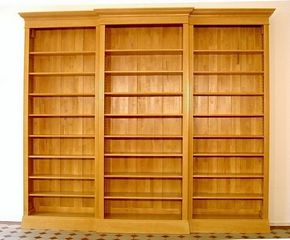 Bücherregal DREIER18 massiv Erle Naturton