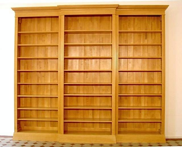 Bücherregal massiv Holz Erle Naturton DREIER18 - Bild 1 Bücherregal massiv Holz Erle Naturton DREIER18 - Bild 1