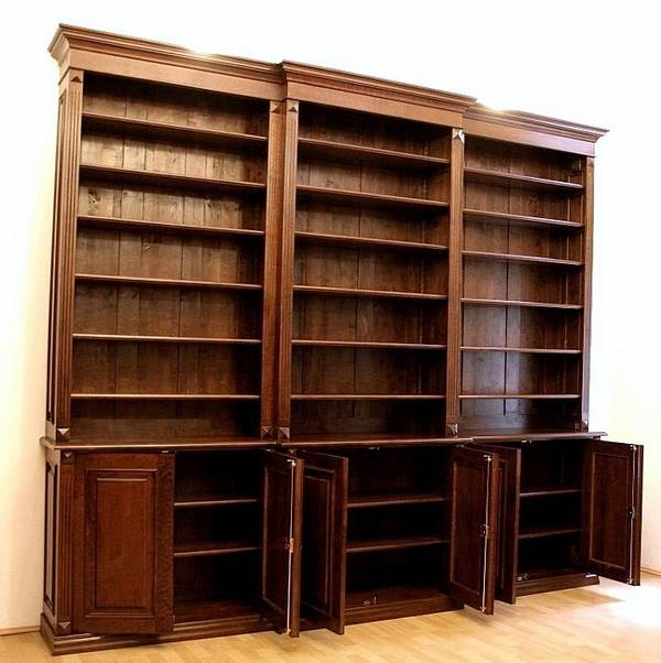 Bücherregal mit 6-türigem Schrank DREIER4 - Bild 2 Bücherregal mit 6-türigem Schrank DREIER4 - Bild 2