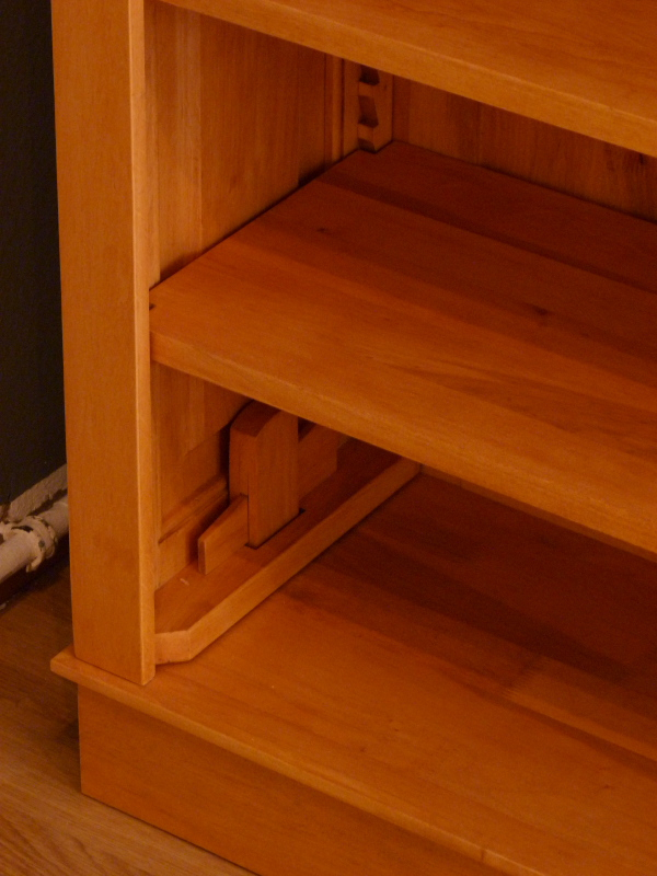 Bücherregal Massivholz Erle DREIER6 Bücherregal Massivholz Erle DREIER6