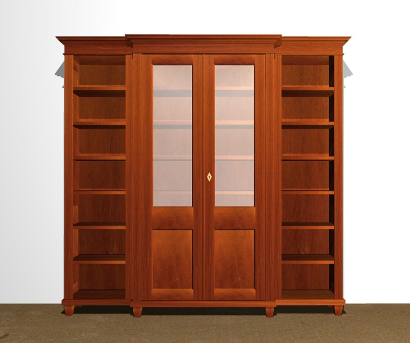 Bücherschrank aus Massivholz DREIER29 Bücherschrank aus Massivholz DREIER29