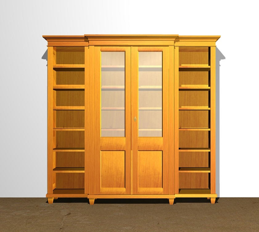 Bücherschrank aus Massivholz DREIER29 Bücherschrank aus Massivholz DREIER29