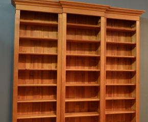 Gebrauchtes Massivholz Bücherregal DREIER123