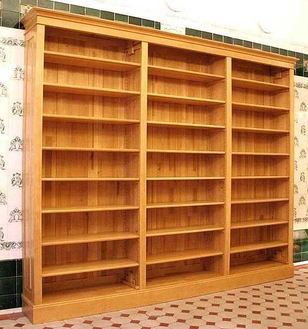 Bücherregal aus Massivholz schlicht klassisch DREIER3 - Bild 3 Bücherregal aus Massivholz schlicht klassisch DREIER3 - Bild 3