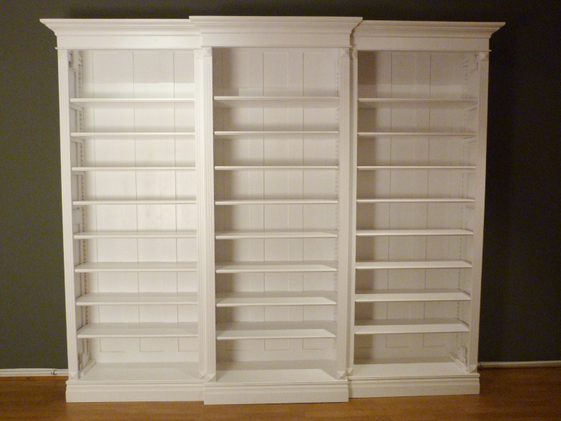 Bücherregal in weiß aus Massivholz DREIER16 Bücherregal in weiß aus Massivholz DREIER16