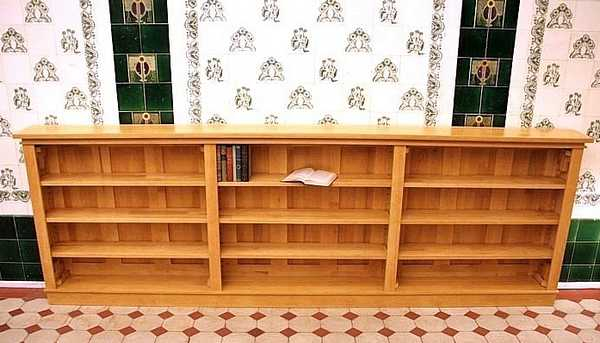 Regal massiv aus Holz Erle im Naturton DREIER23 - Bild 1 Regal massiv aus Holz Erle im Naturton DREIER23 - Bild 1