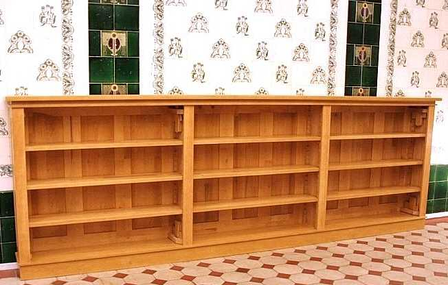 niedriges Regal massiv Erle im Naturton DREIER23 - Bild 2 niedriges Regal massiv Erle im Naturton DREIER23 - Bild 2