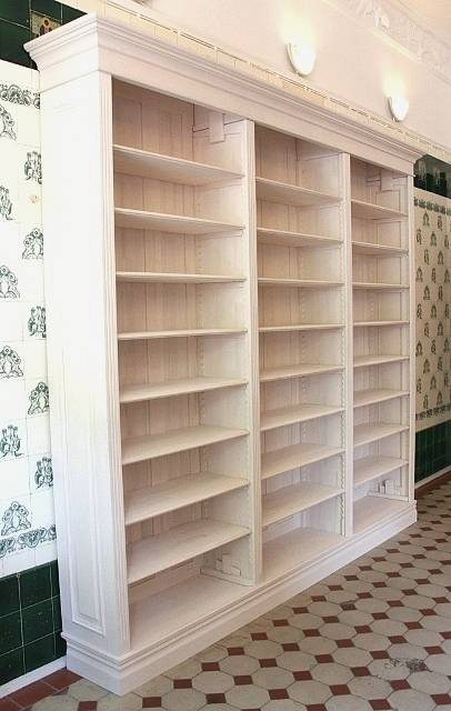 Regal aus Massivholz in weiß DREIER25 - Bild 3 Regal aus Massivholz in weiß DREIER25 - Bild 3