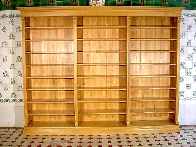 Regal aus Massivholz Erle im Naturton DREIER28 - Bild 1 Regal aus Massivholz Erle im Naturton DREIER28 - Bild 1