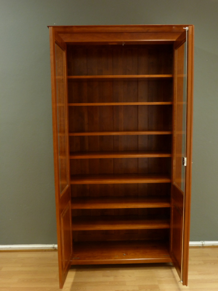 Bücherschränke nach Maß, Massivholz Bücherschrank mit zwei Türen Bücherschränke nach Maß, Massivholz Bücherschrank mit zwei Türen