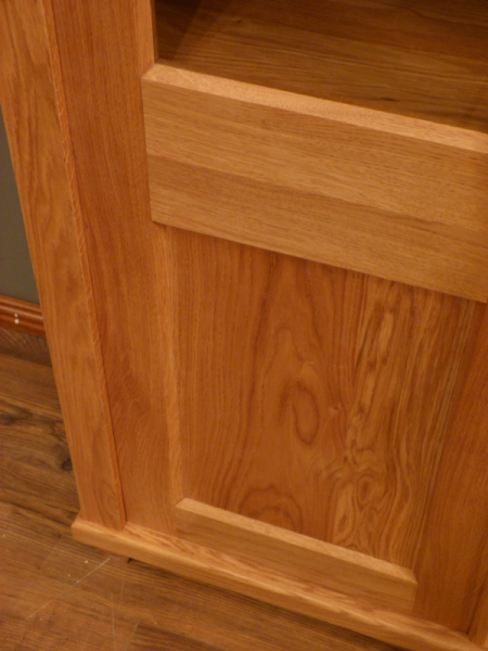 Massivholz Bücherschrank, komplett zerlegbar, massiv Eiche Massivholz Bücherschrank, komplett zerlegbar, massiv Eiche