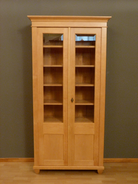 Bücherschränke nach Maß, Massivholz Bücherschrank mit zwei Türen Bücherschränke nach Maß, Massivholz Bücherschrank mit zwei Türen