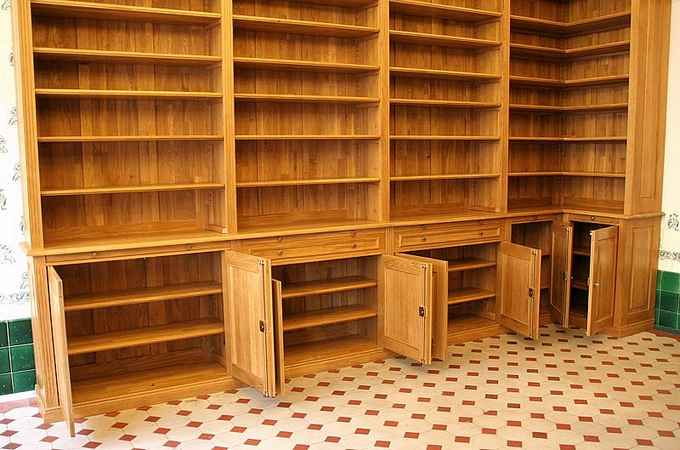 geöffnetes Schrankelement vom Eckregal ECKE6 - Bild 9 geöffnetes Schrankelement vom Eckregal ECKE6 - Bild 9