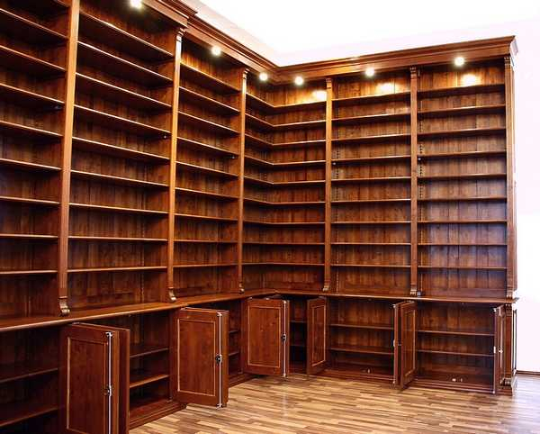 Eckregal massiv aus Holz mit Türen und Beleuchtung ECKE7 - Bild 4 Eckregal massiv aus Holz mit Türen und Beleuchtung ECKE7 - Bild 4