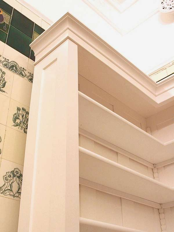 Kopfelement und Seite vom Eckregal ECKE4 - Bild 5 Kopfelement und Seite vom Eckregal ECKE4 - Bild 5