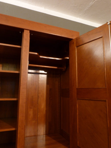 Kleiderschränke nach Maß, schlichter Kleiderschrank, massiv Erle Kleiderschränke nach Maß, schlichter Kleiderschrank, massiv Erle