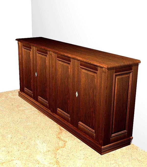 Sideboard 4-türig im Gründerzeitstil KOMM9 - Bild 6 Sideboard 4-türig im Gründerzeitstil KOMM9 - Bild 6