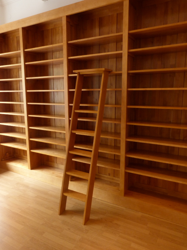 Massivholz Bücherregale nach Maß, Erle Natur, WAND14 Massivholz Bücherregale nach Maß, Erle Natur, WAND14