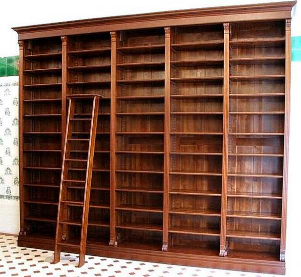 Regalwand massiv Holz Erle im Gründerzeitstil WAND21 - Bild 2 Regalwand massiv Holz Erle im Gründerzeitstil WAND21 - Bild 2