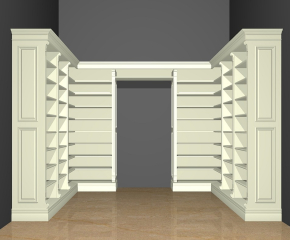 Türüberbau 03 in Erle 